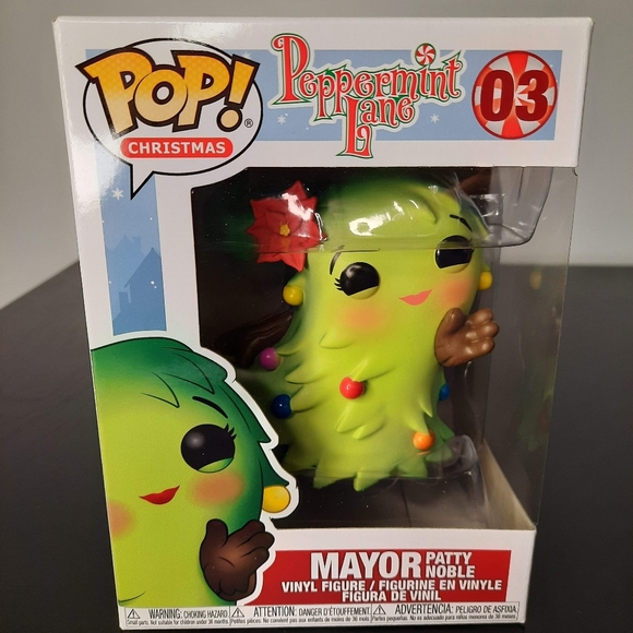 Funko Pop! Christmas Peppermint Lane 03 Mayor Patty Noble Vinyl